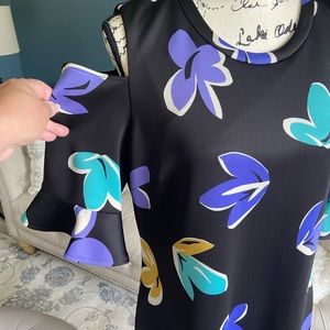 Cold shoulder dress worn once before lockdown